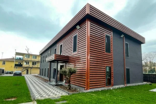 Prefabricated Resort Hotels, Agricultural Halls & Modular WC/Shower Units