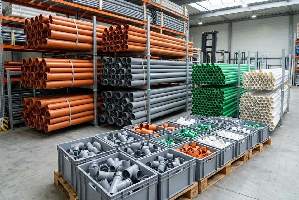 Tubes d’Assainissement uPVC & Réseaux d’Eau Potable PPR Chaud/Froid