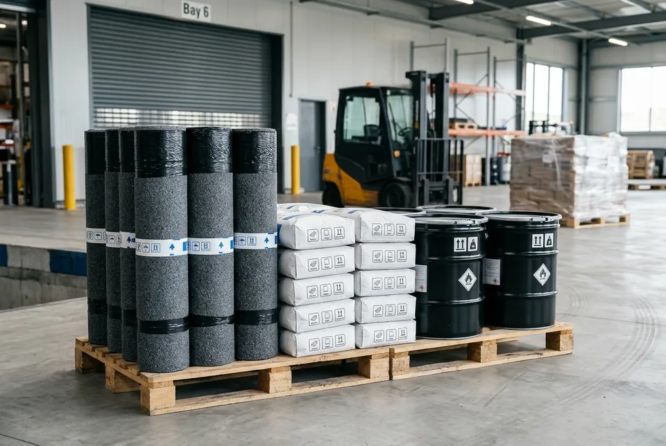 Membranes d’Étanchéité Bitumineuses, Bitume Routier & Mortiers